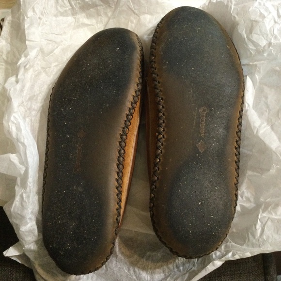 • MOVING LAST CHANCE 7/31/2024 • Quoddy Campadrille moccasin leather flats sz 8 - Picture 5 of 7